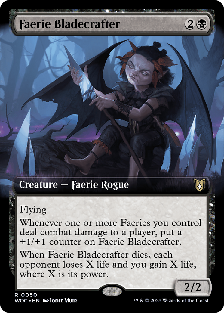 Faerie Bladecrafter - Extended Art [WOC-50]