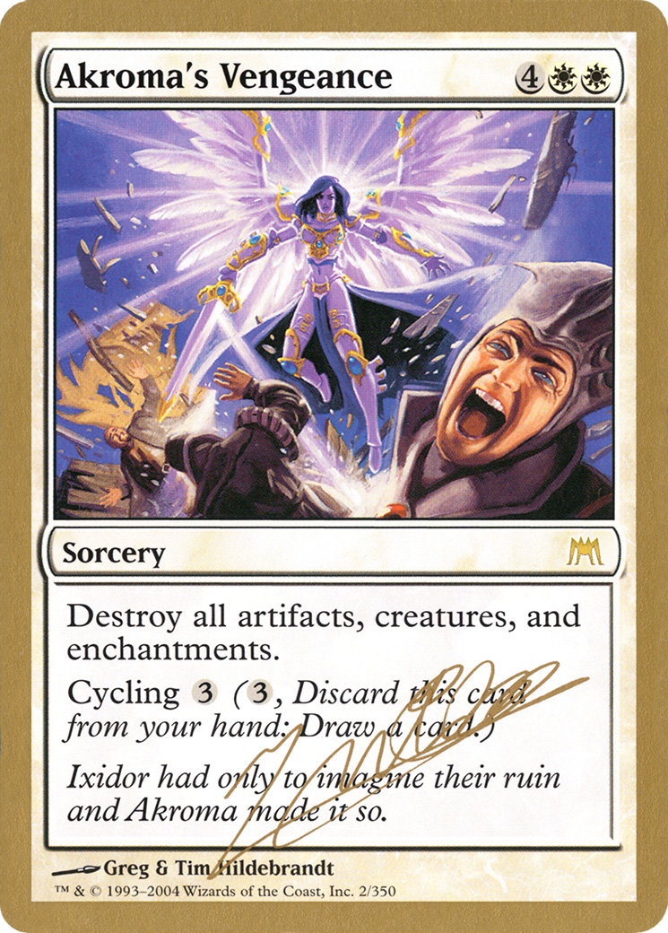 Akroma's Vengeance [WC04-jn2]