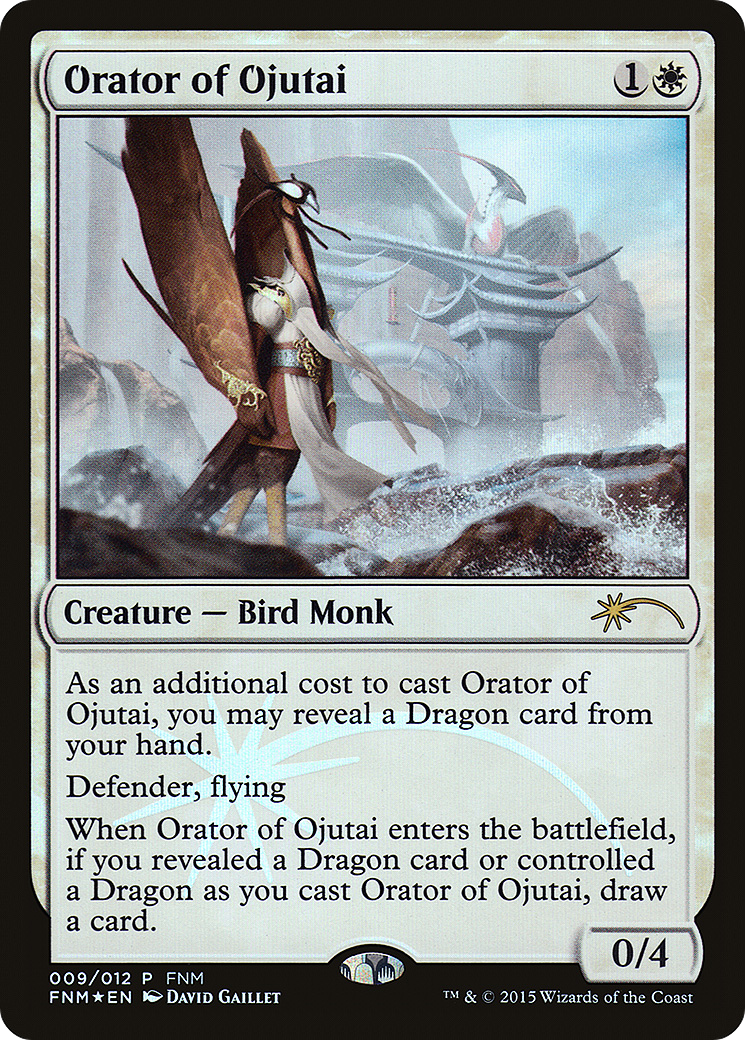 Orator of Ojutai - Promo [F15-9]