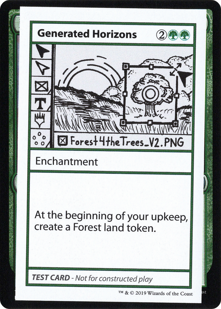 Generated Horizons [CMB2-75]