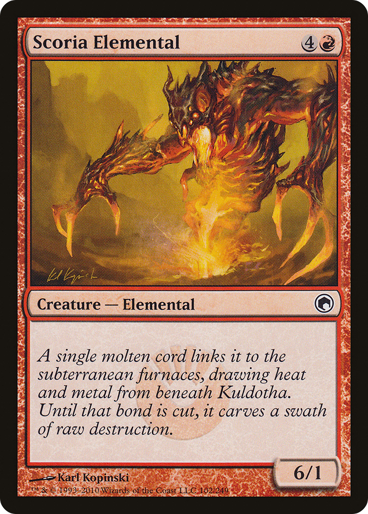 Scoria Elemental [SOM-102]