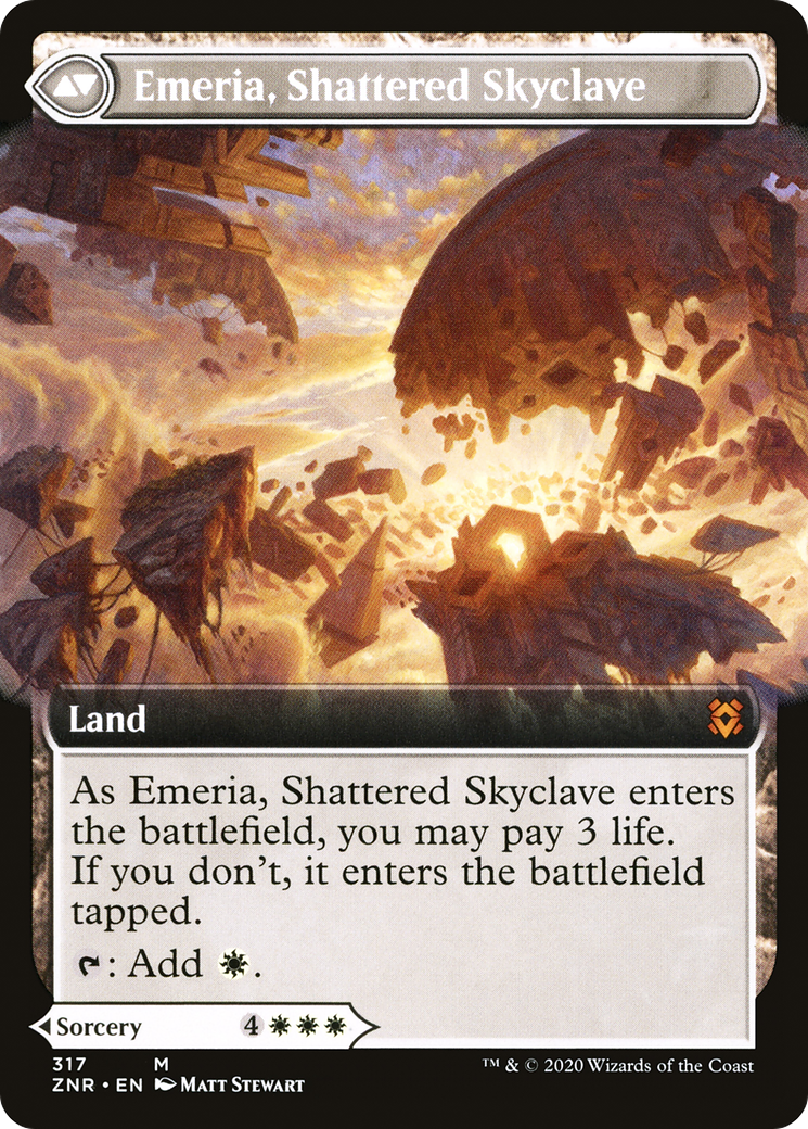 Emeria's Call // Emeria, Shattered Skyclave - Extended Art [ZNR-317]