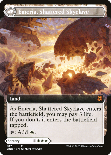 Emeria's Call // Emeria, Shattered Skyclave - Extended Art [ZNR-317]
