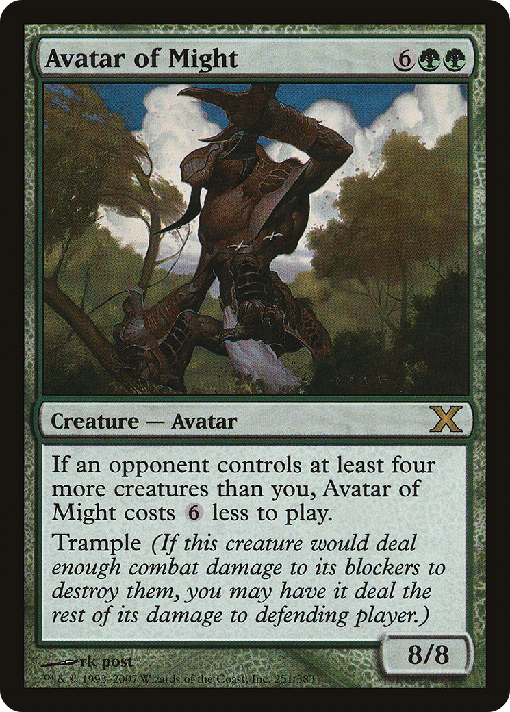 Avatar of Might [10E-251]