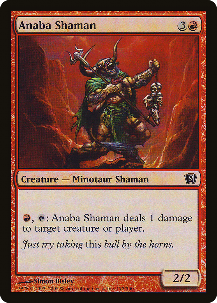 Anaba Shaman [9ED-172★]