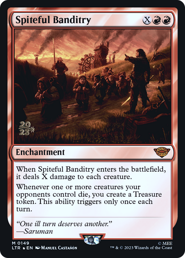 Spiteful Banditry - Prerelease Promo [PLTR-149s]