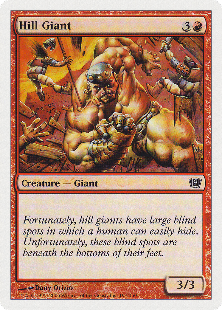 Hill Giant [9ED-197]