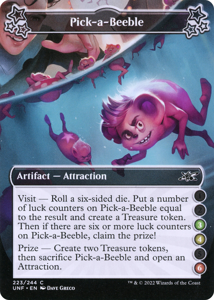 Pick-a-Beeble (3-4-6) [UNF-223d]