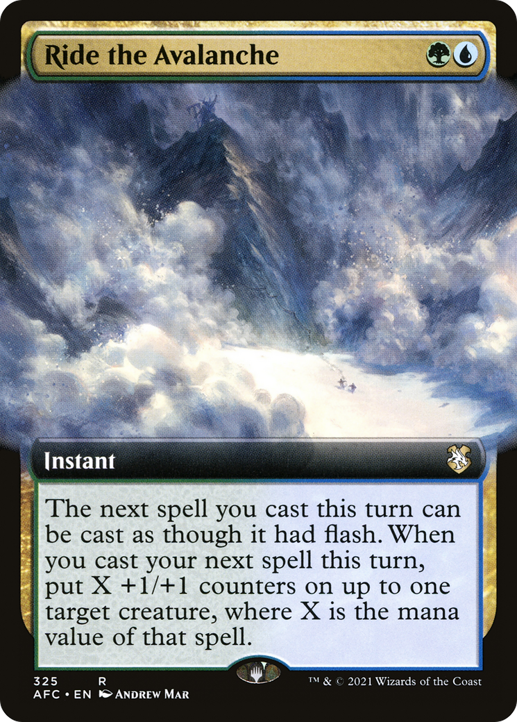 Ride the Avalanche - Extended Art [AFC-325]
