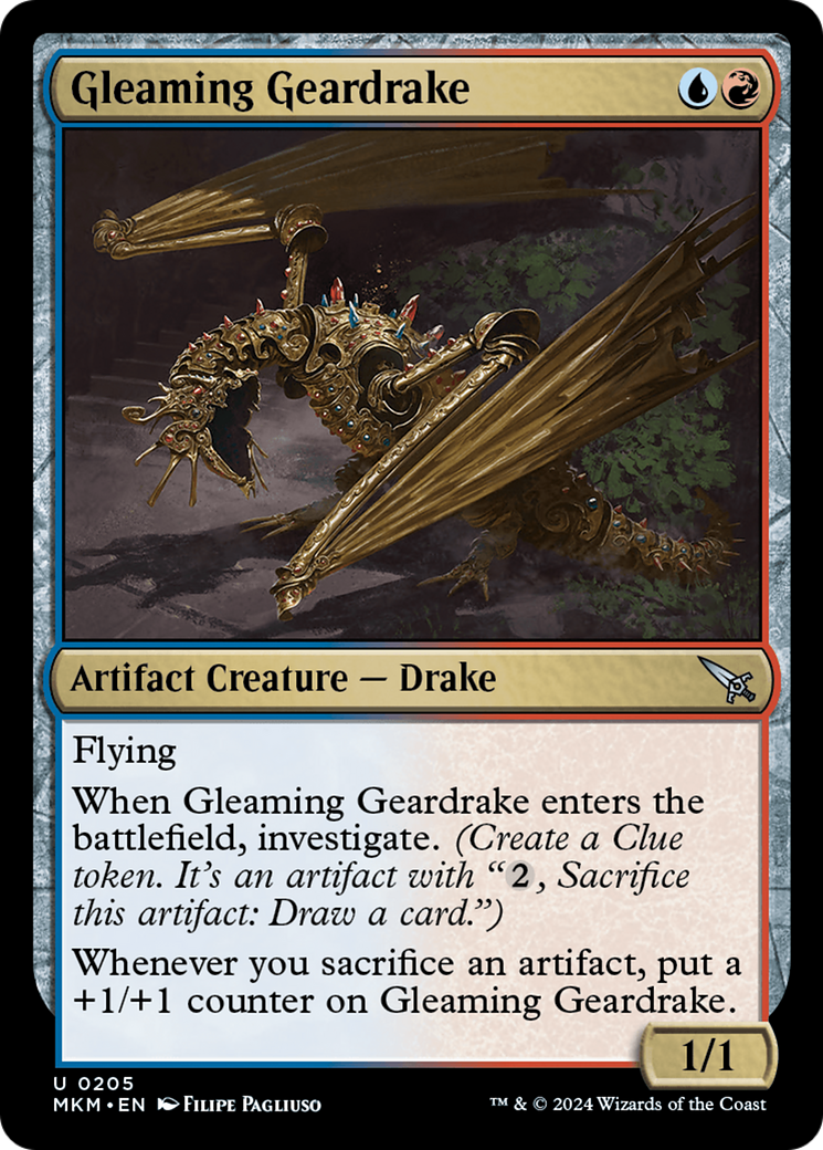 Gleaming Geardrake [MKM-205]