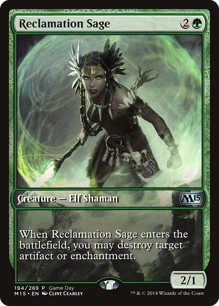 Reclamation Sage - Full Art - Promo [PM15-194]