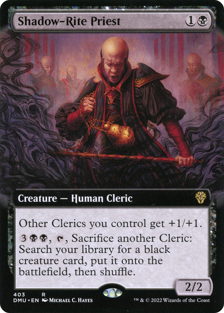 Shadow-Rite Priest - Extended Art [DMU-403]