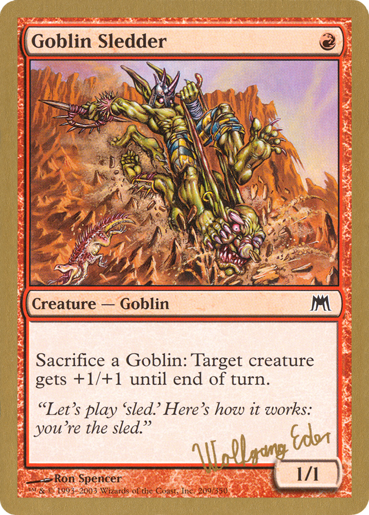Goblin Sledder [WC03-we209]
