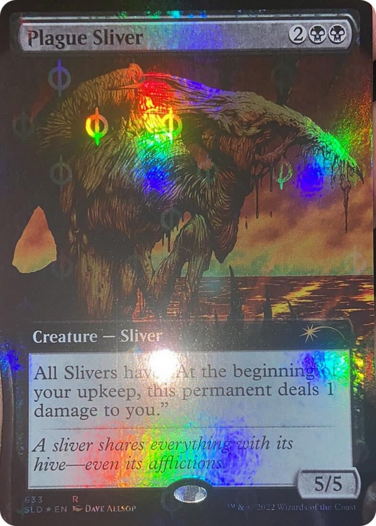 Plague Sliver - Extended Art - Compleat Foil [SLD-633Φ]