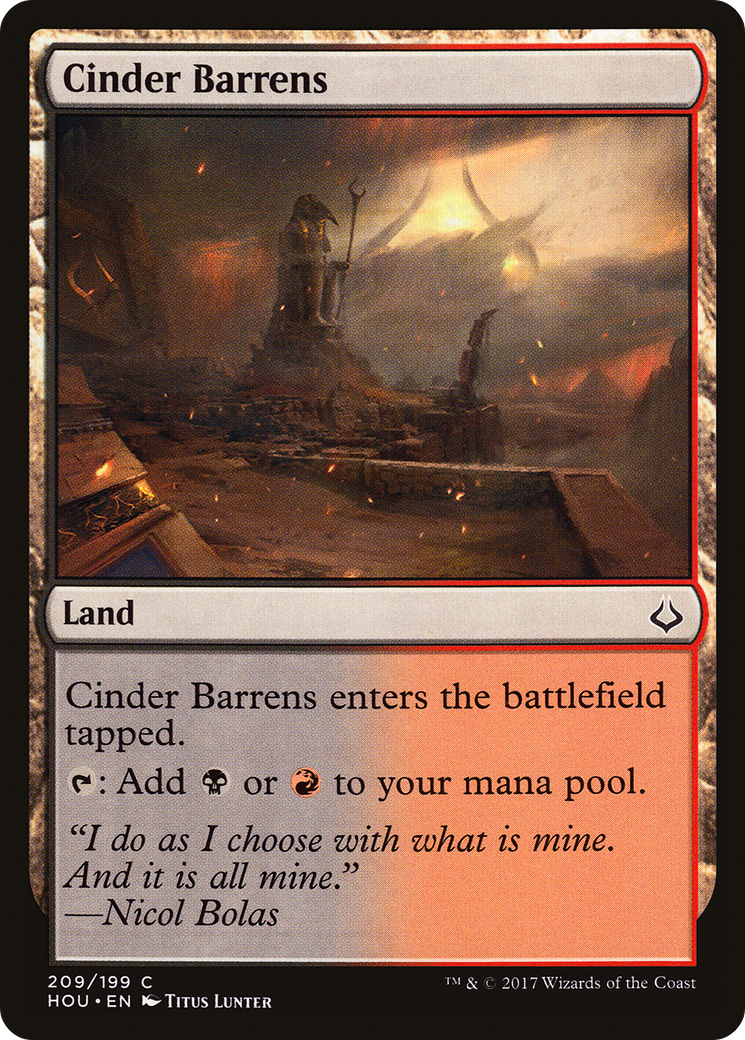 Cinder Barrens [HOU-209]
