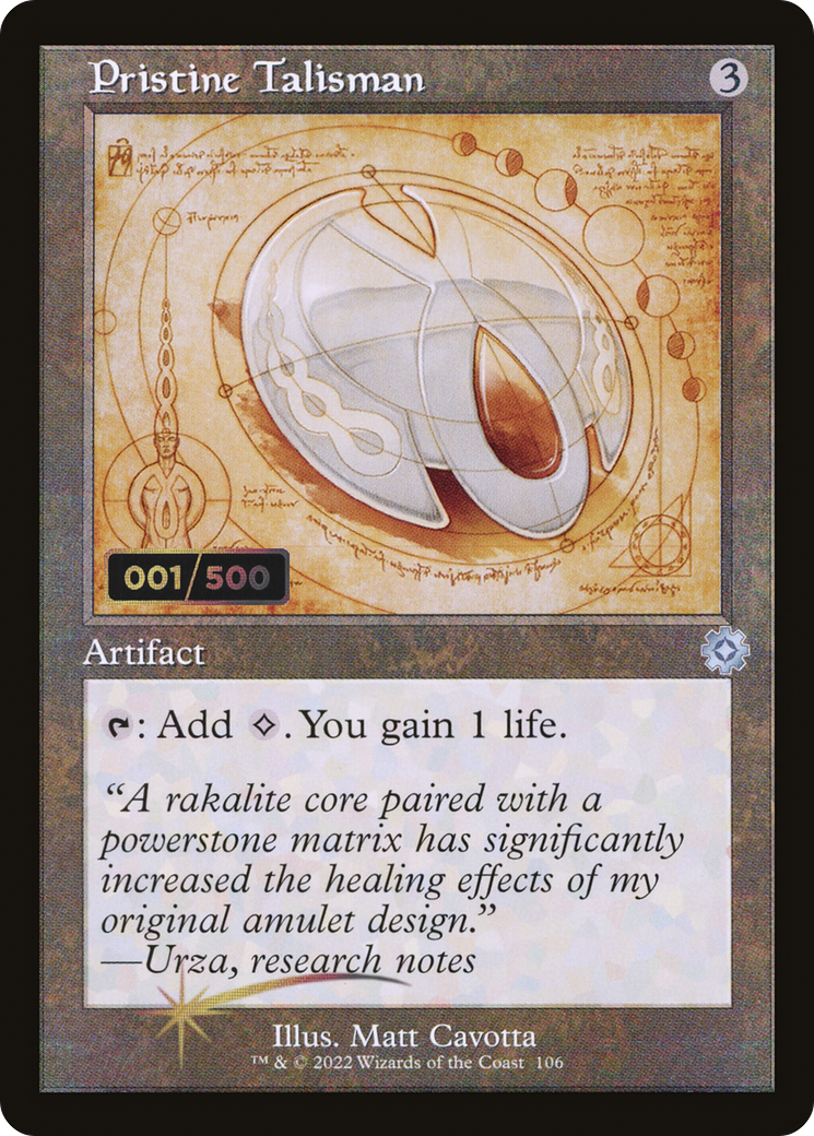 Pristine Talisman - Serialized [BRR-106z]