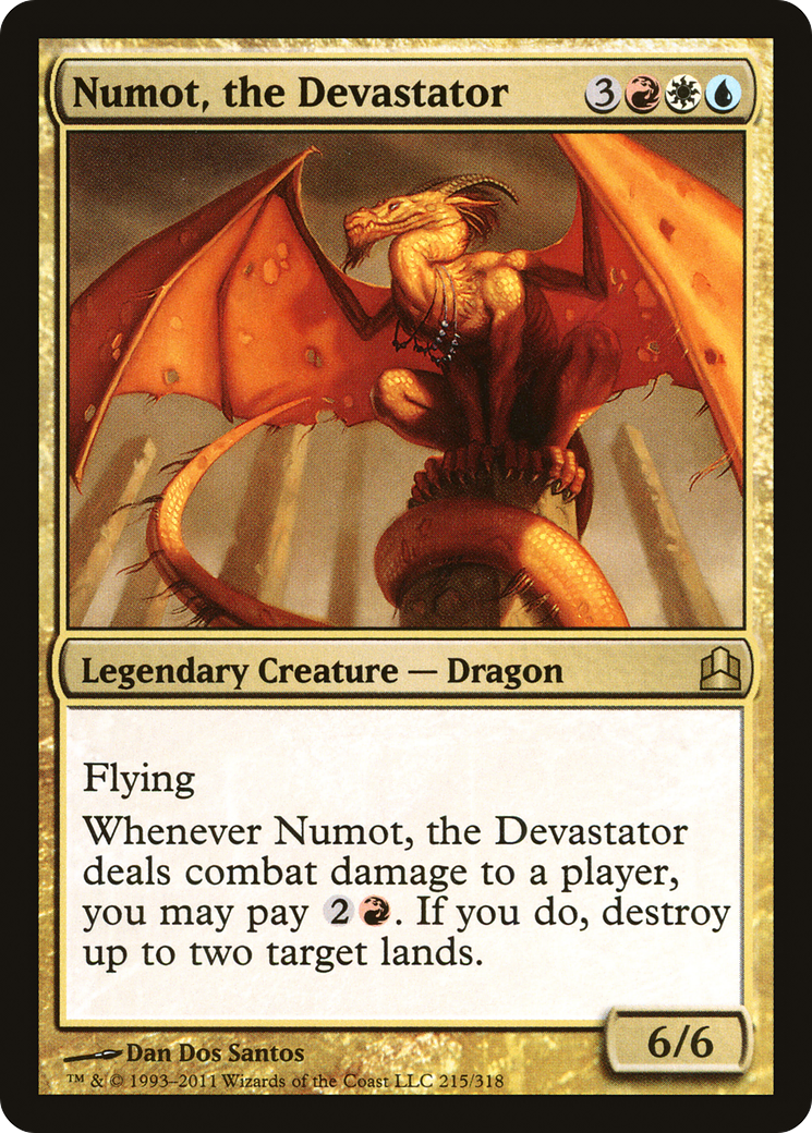 Numot, the Devastator [CMD-215]