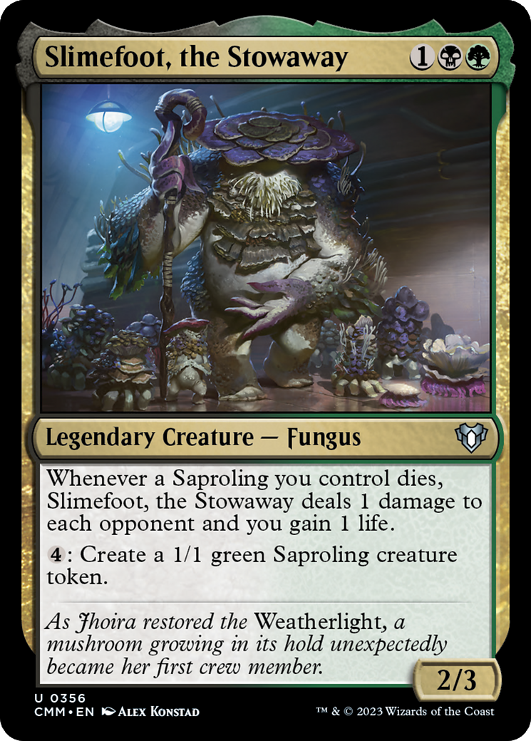 Slimefoot, the Stowaway [CMM-356]