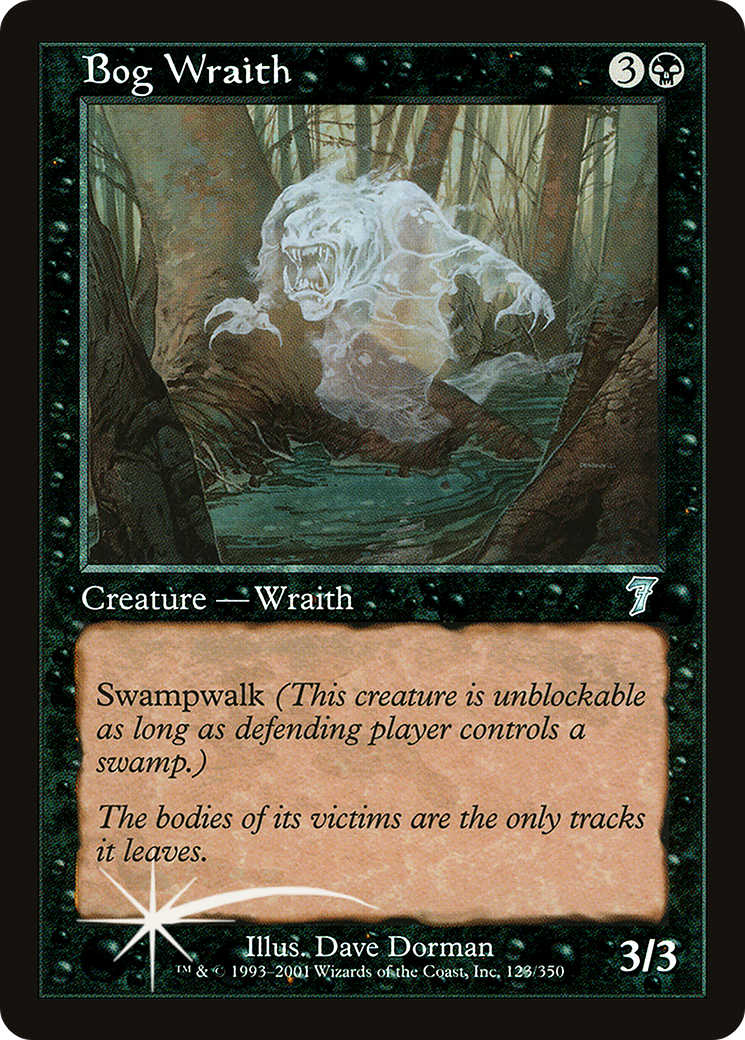 Bog Wraith [7ED-123★]