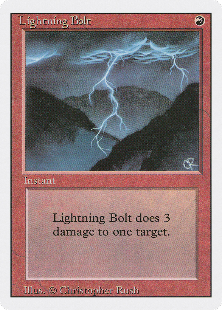 Lightning Bolt [3ED-162]