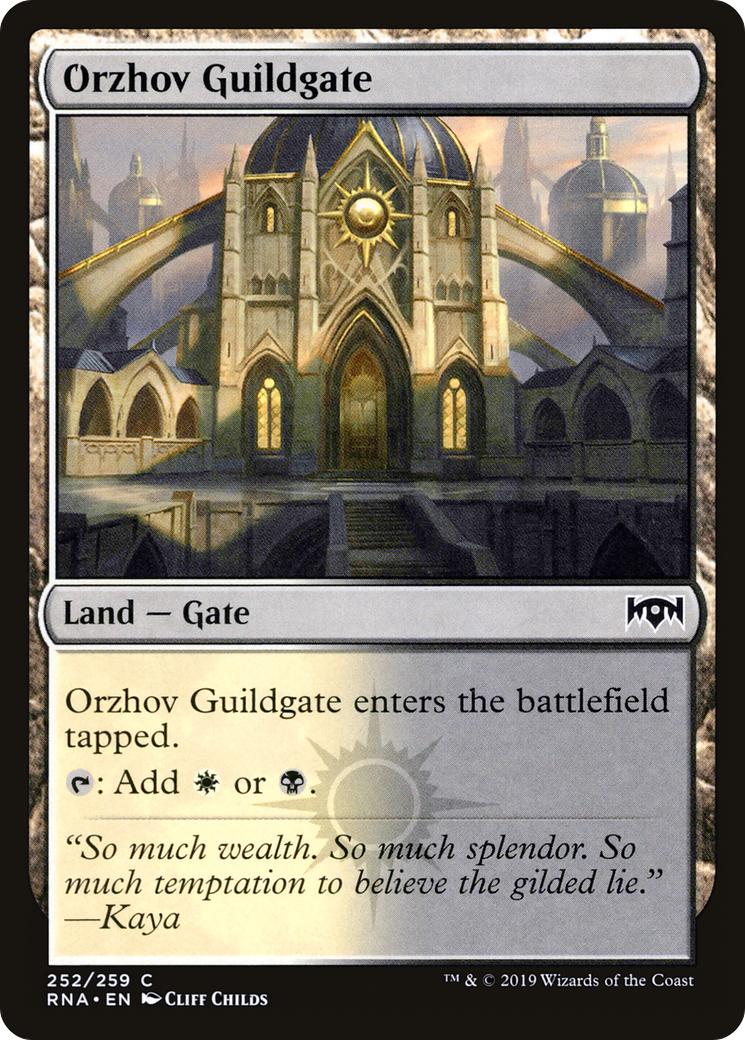 Orzhov Guildgate [RNA-252]