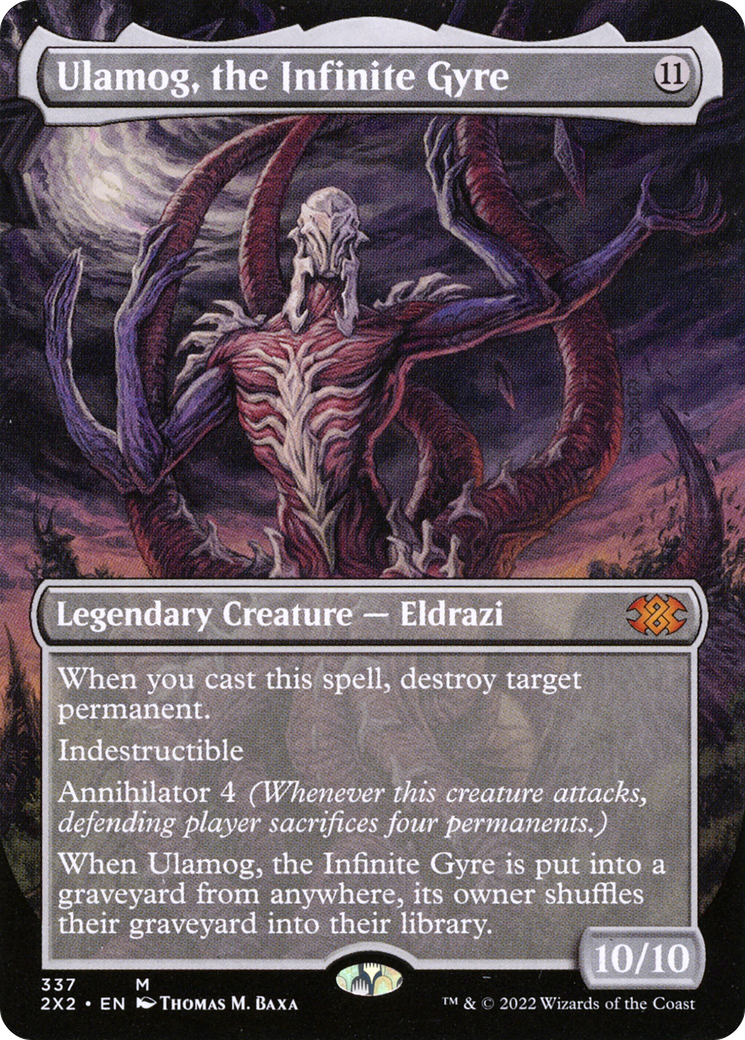 Ulamog, the Infinite Gyre - Borderless - Full Art [2X2-337]