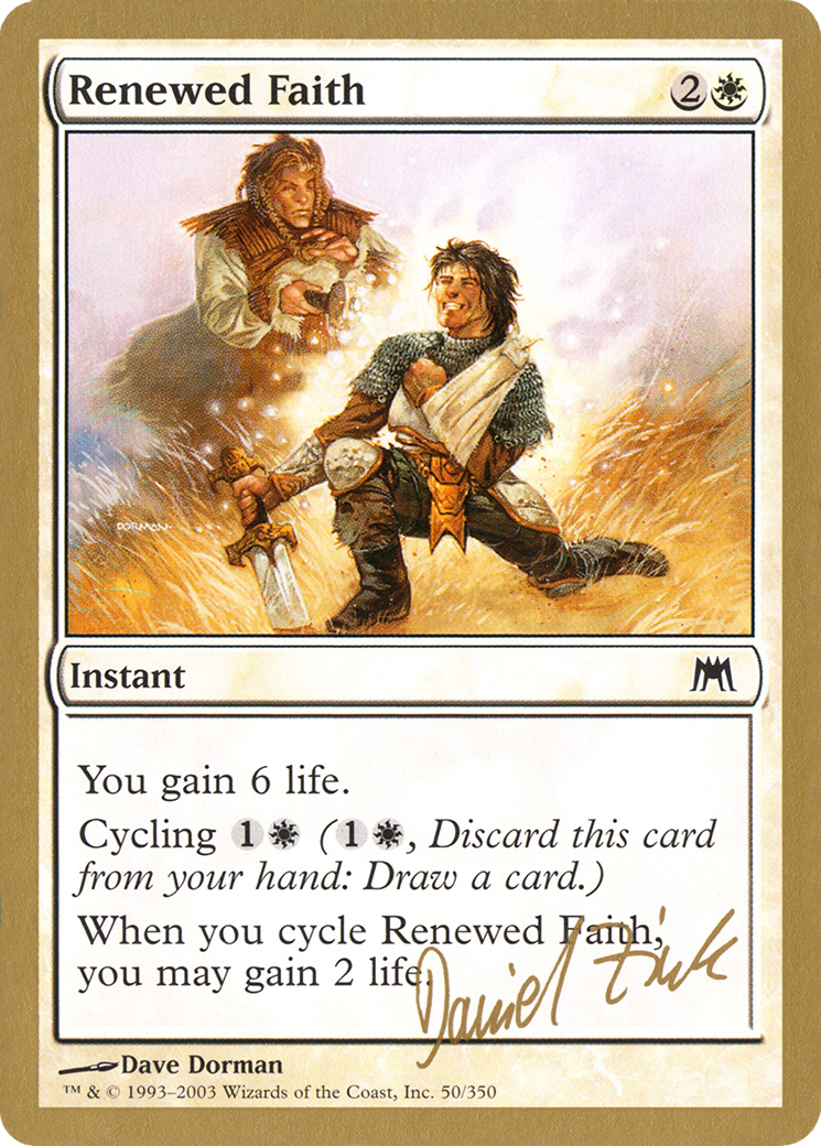 Renewed Faith [WC03-dz50]