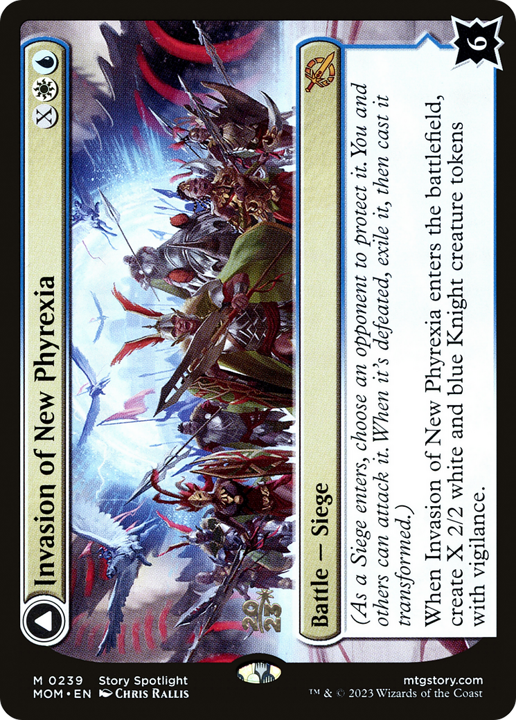 Invasion of New Phyrexia // Teferi Akosa of Zhalfir - Prerelease Promo [PMOM-239s]