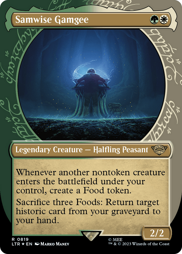 Samwise Gamgee - Borderless - Showcase - Surge Foil [LTR-819]