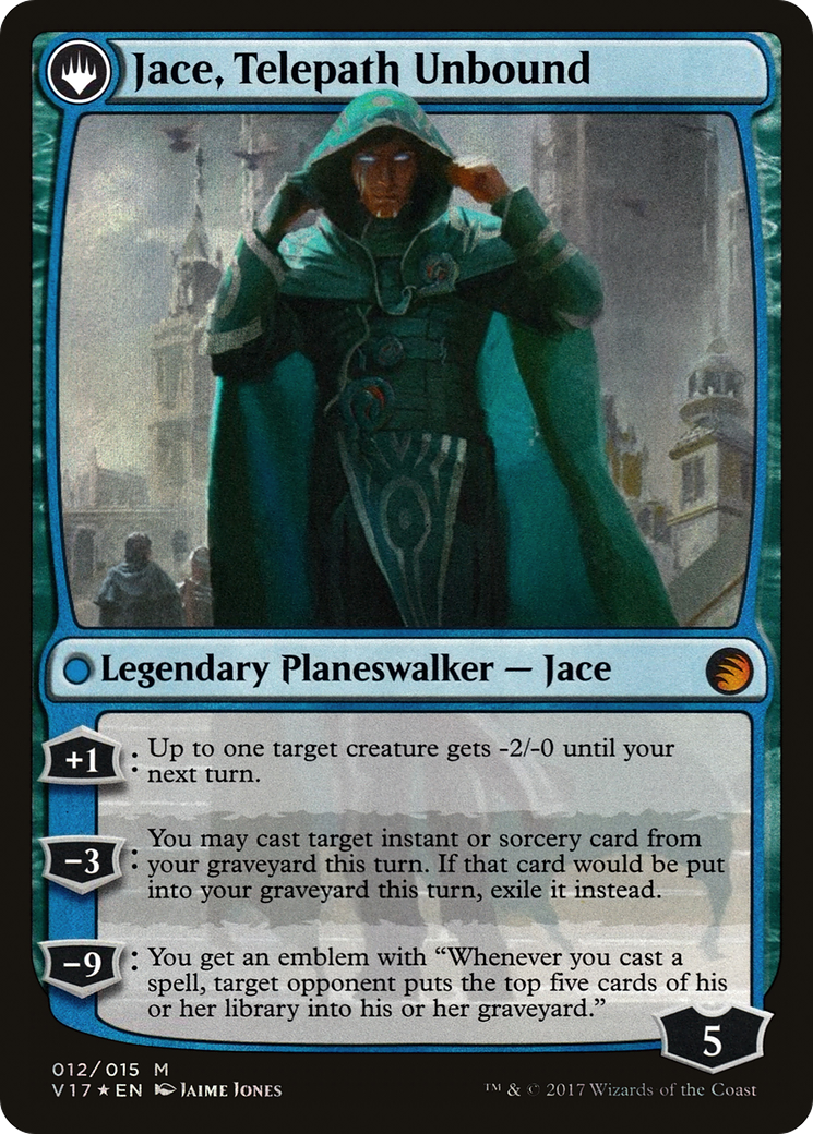 Jace, Vryn's Prodigy // Jace, Telepath Unbound [V17-12]