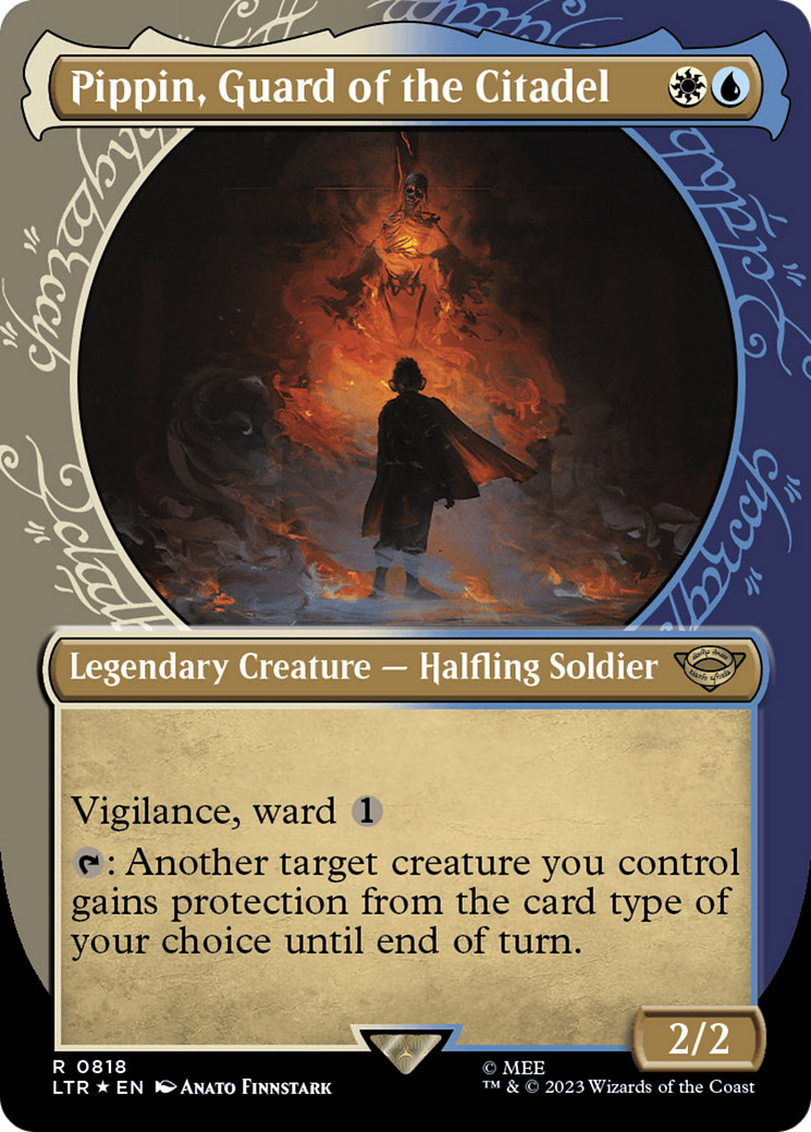 Pippin, Guard of the Citadel - Borderless - Showcase - Surge Foil [LTR-818]