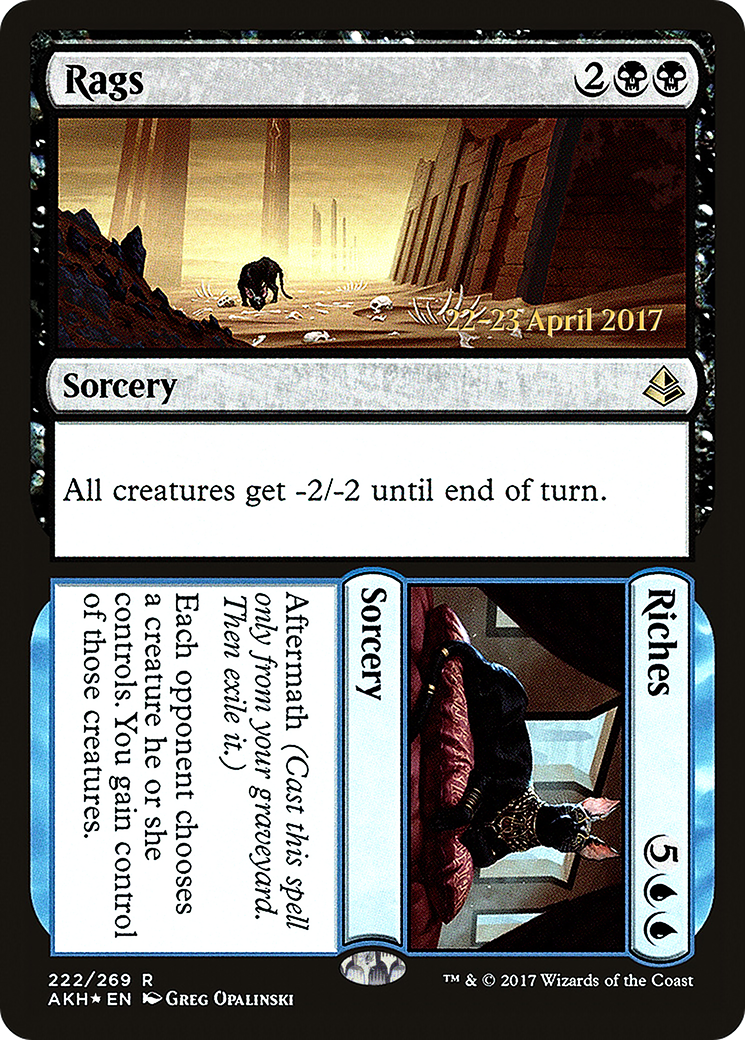 Rags // Riches - Prerelease Promo [PAKH-222s]