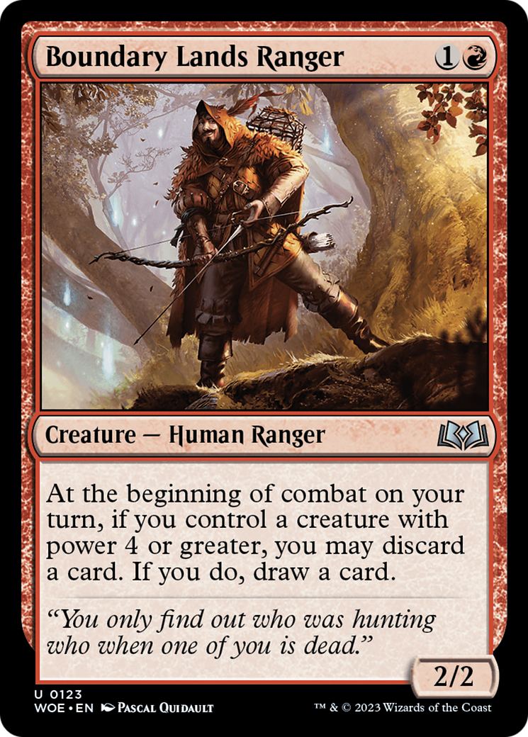 Boundary Lands Ranger [WOE-123]