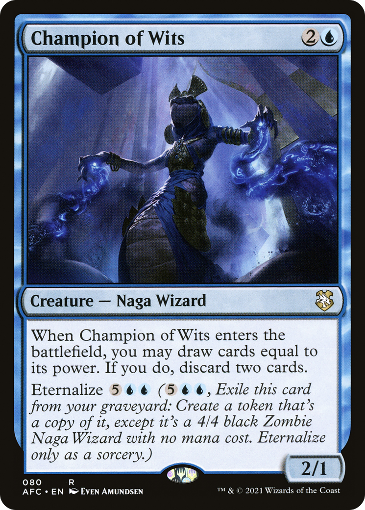 Champion of Wits [AFC-80]