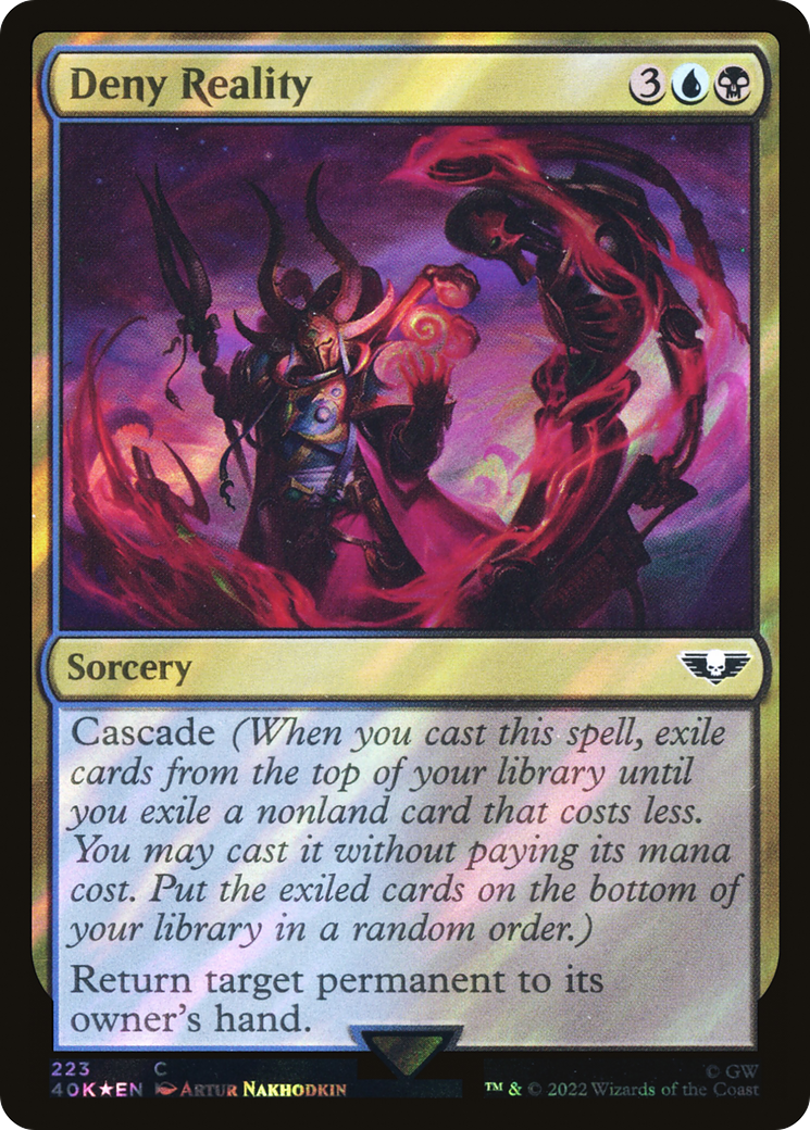 Deny Reality - Surge Foil [40K-223★]