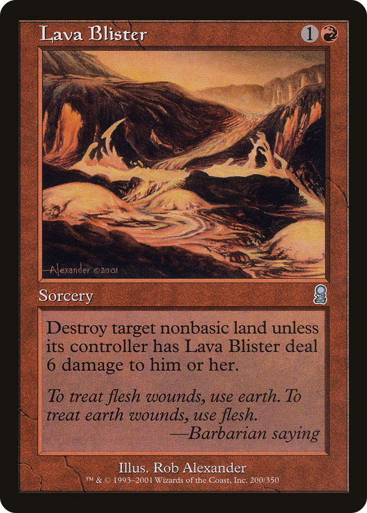 Lava Blister [ODY-200]