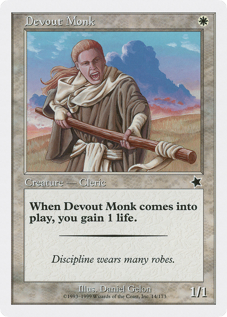 Devout Monk [S99-14]