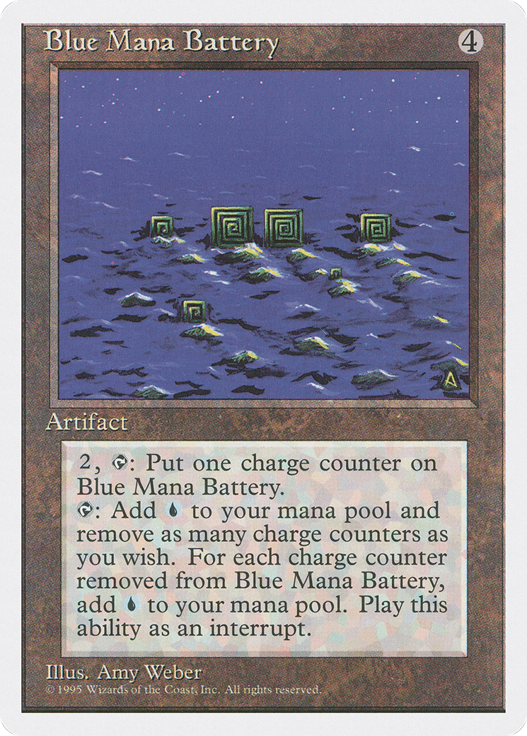 Blue Mana Battery [4ED-300]