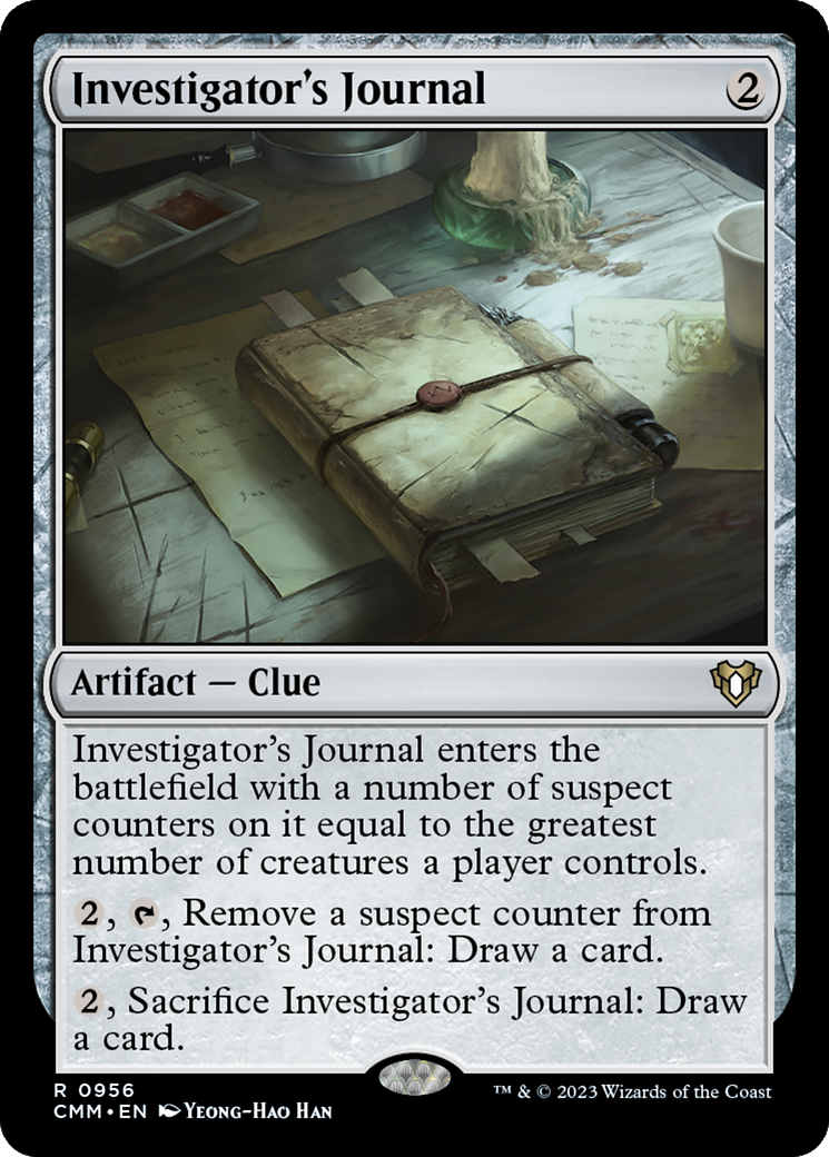 Investigator's Journal [CMM-956]