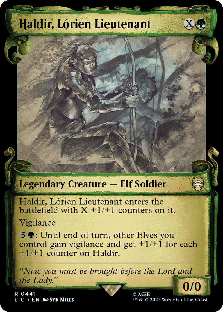 Haldir, Lórien Lieutenant - Showcase [LTC-441]