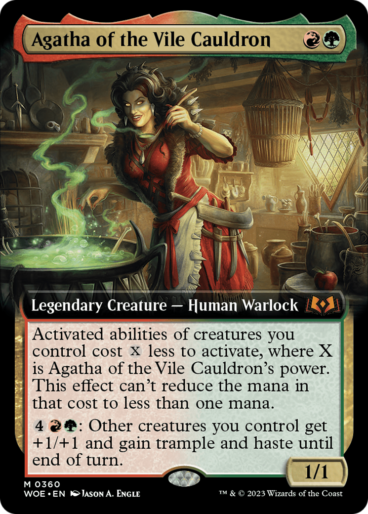 Agatha of the Vile Cauldron - Extended Art [WOE-360]