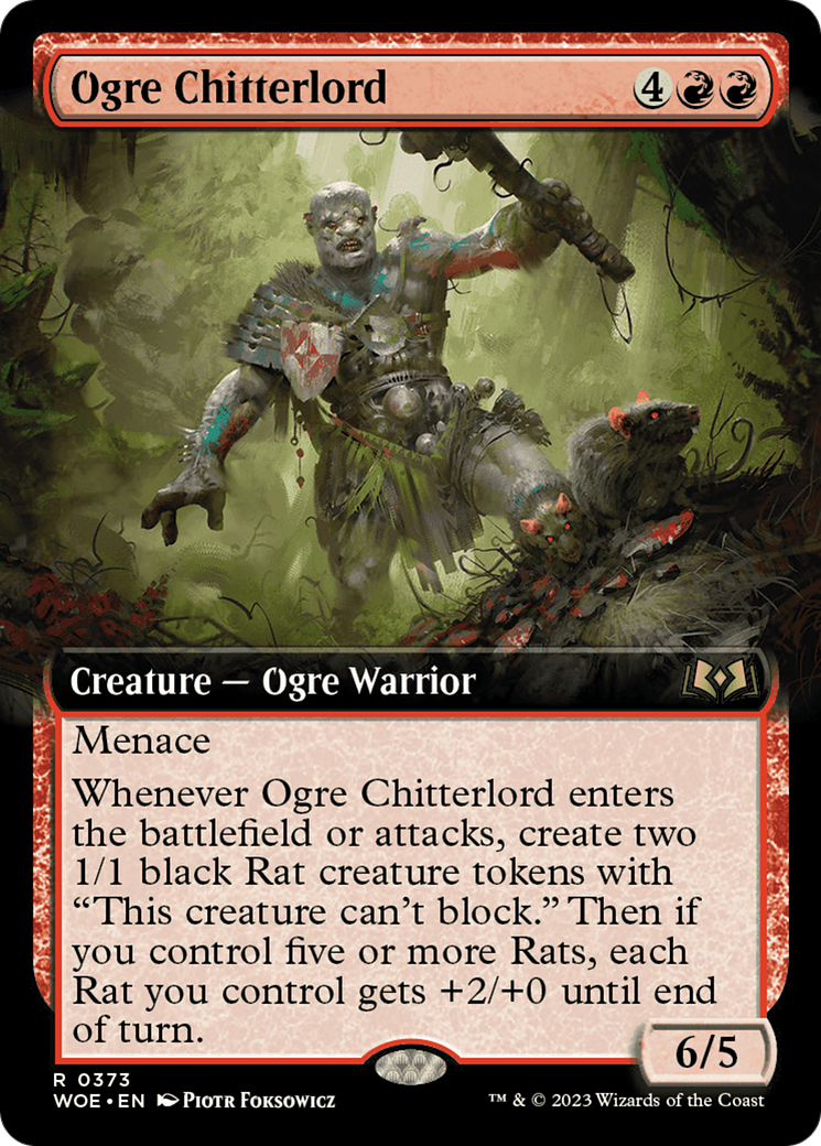 Ogre Chitterlord - Extended Art [WOE-373]