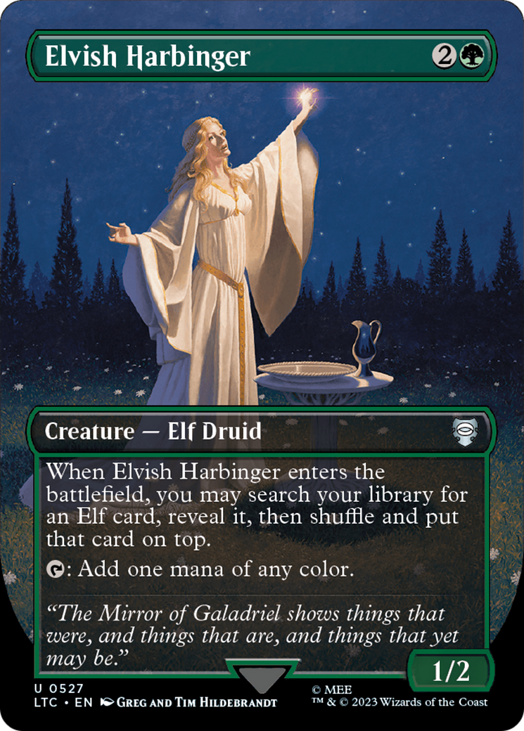 Elvish Harbinger - Borderless [LTC-527]