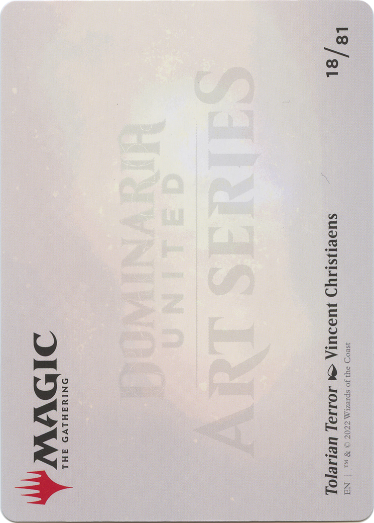 Tolarian Terror // Tolarian Terror [ADMU-18]