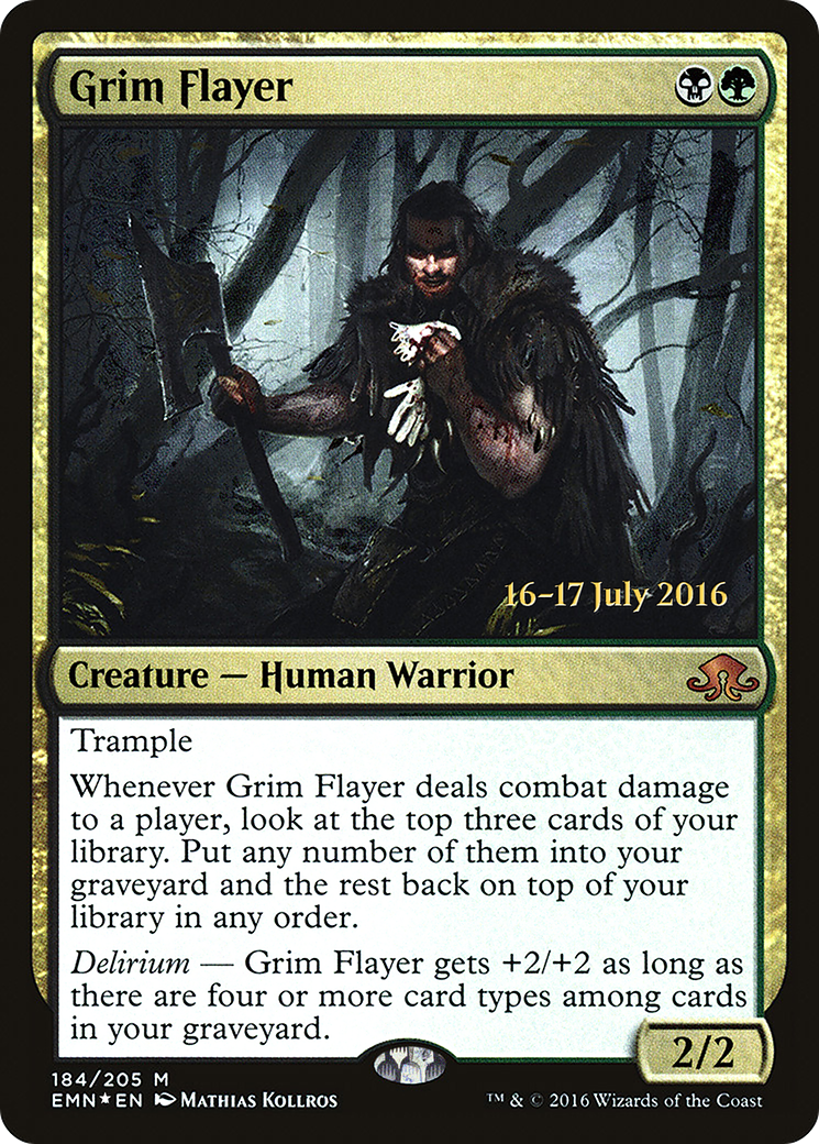 Grim Flayer - Prerelease Promo [PEMN-184s]