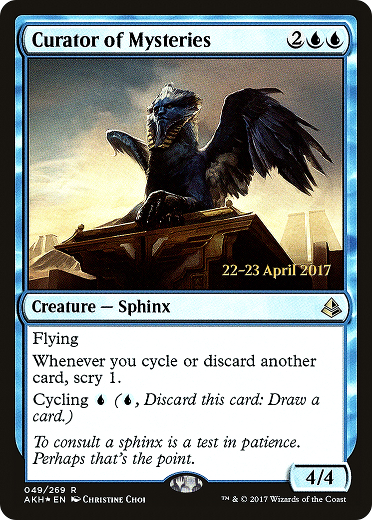 Curator of Mysteries - Prerelease Promo [PAKH-49s]
