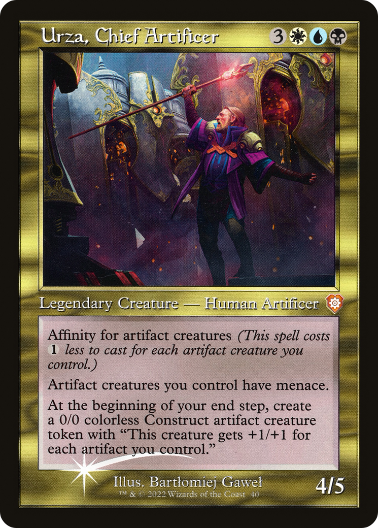 Urza, Chief Artificer [BRC-40]