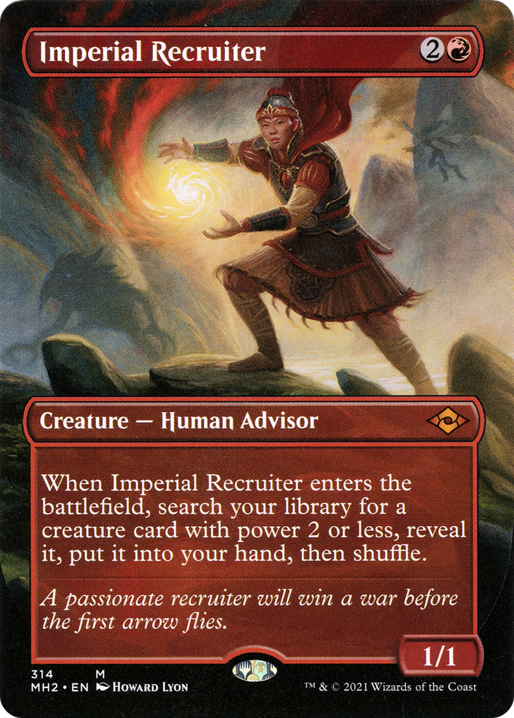 Imperial Recruiter - Borderless - Full Art [MH2-314]