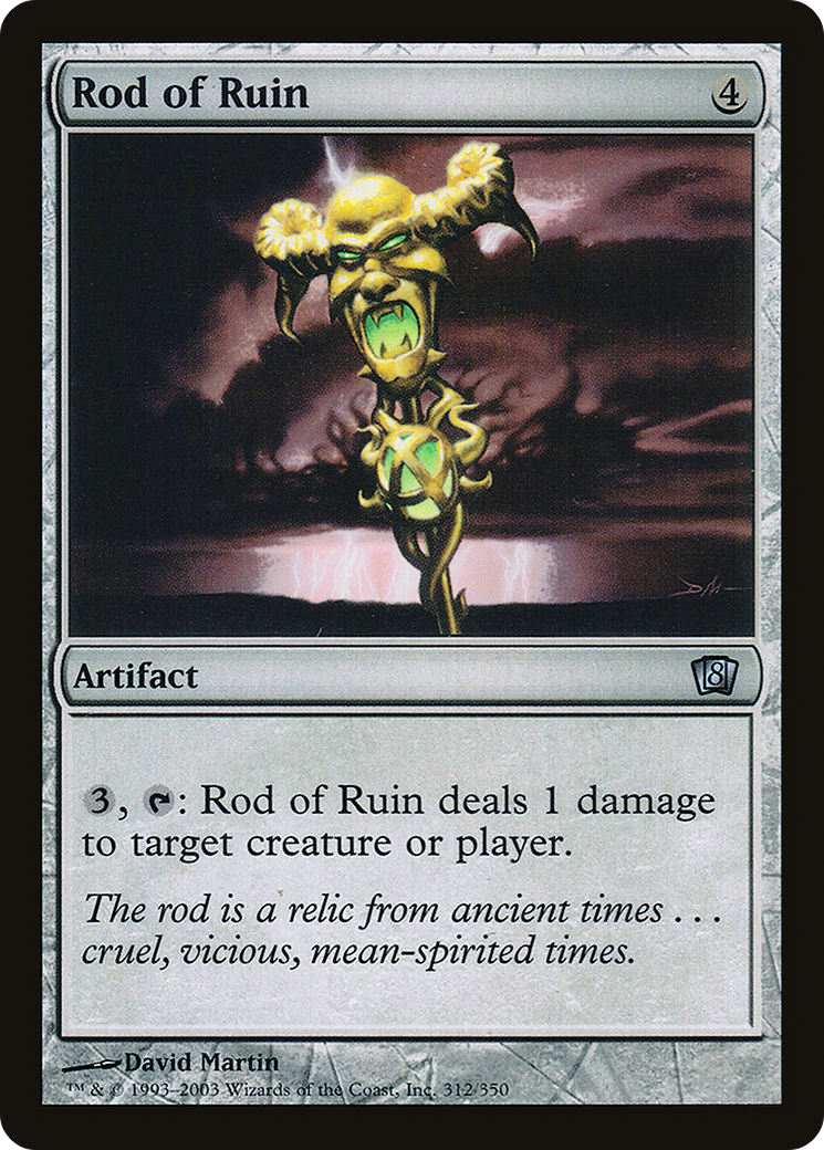 Rod of Ruin [8ED-312★]