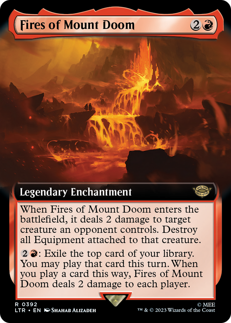 Fires of Mount Doom - Extended Art [LTR-392]